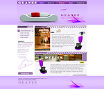 紫色简约网站