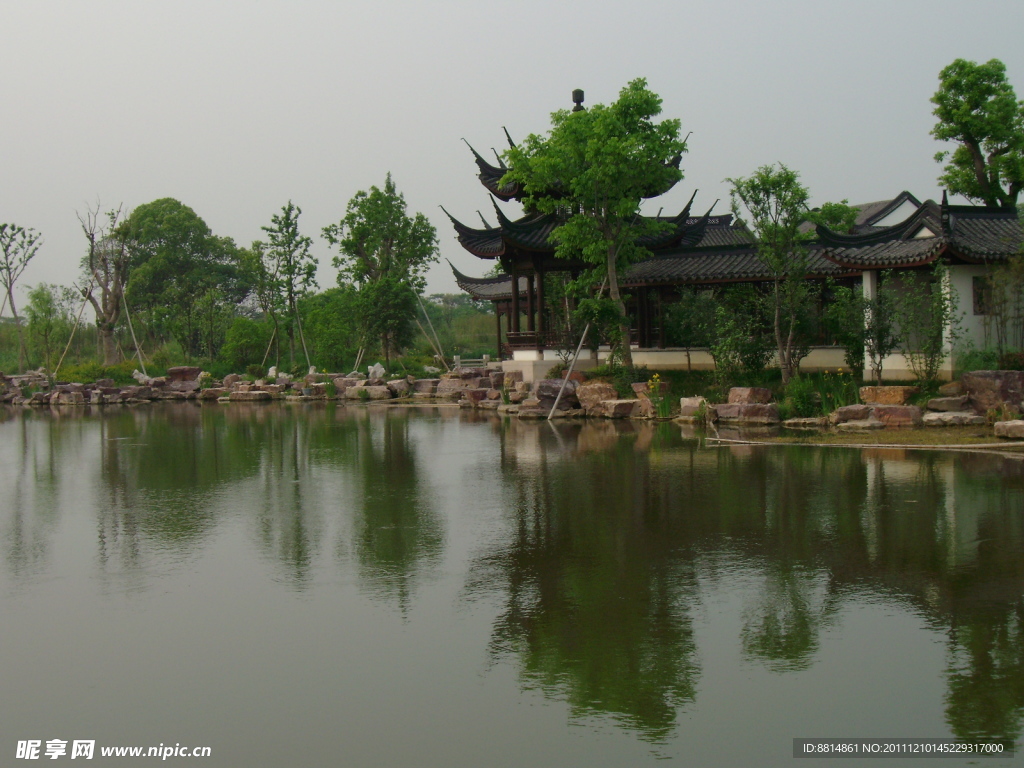 西溪湿地 水阁