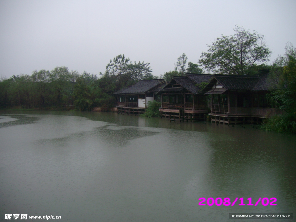 西溪湿地 雨湖
