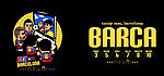 足球明星卡通版barca