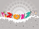 2012新年背景
