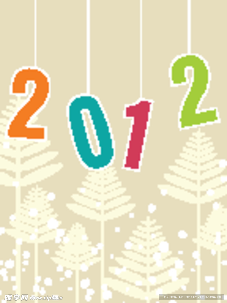 2012新年背景