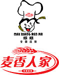 麦香人家企业LOGO标志矢量图
