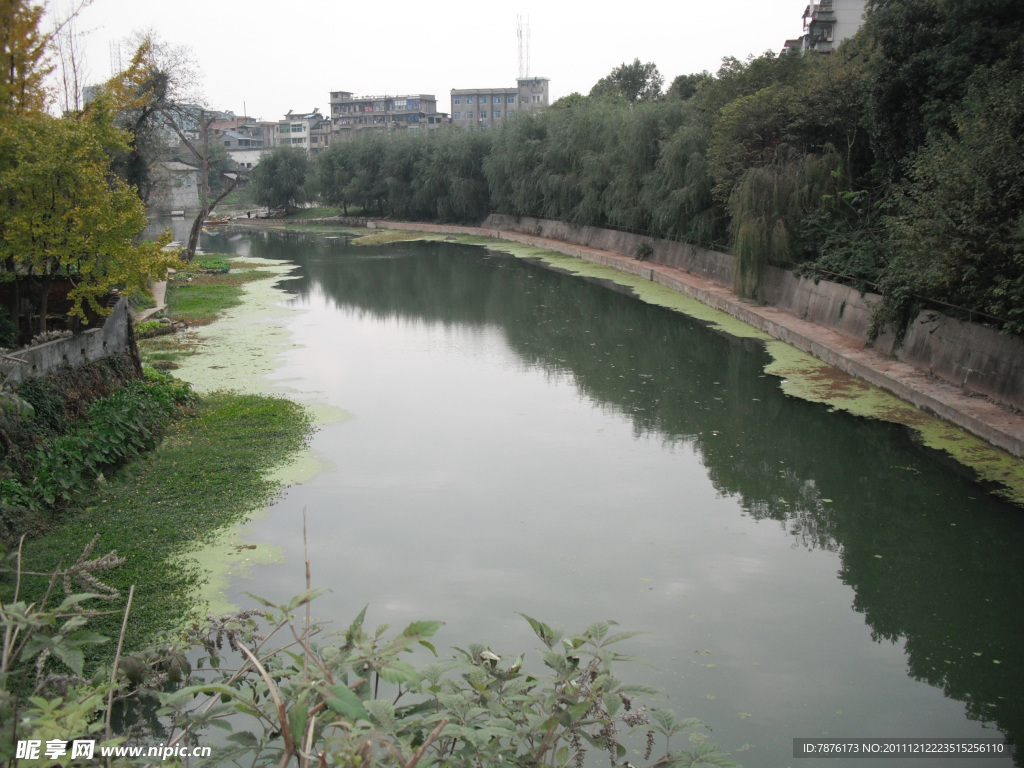 山城小河青青