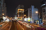 广州天河岗顶夜景