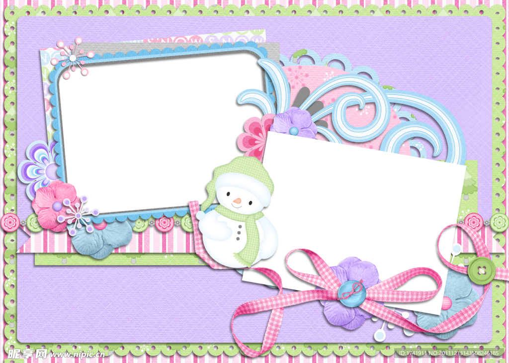 儿童相册模板