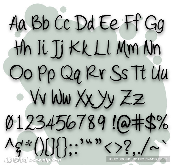 字体