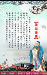 孔子学习文化展板素材