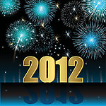 2012新年背景