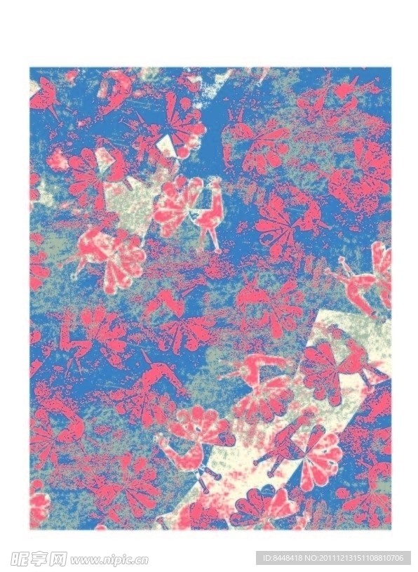 花纹底纹背景矢量