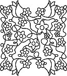 钱包花纹压纹