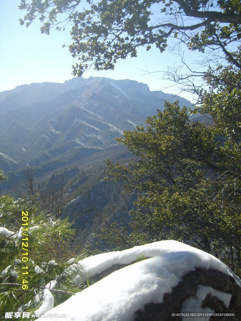 秦岭初雪