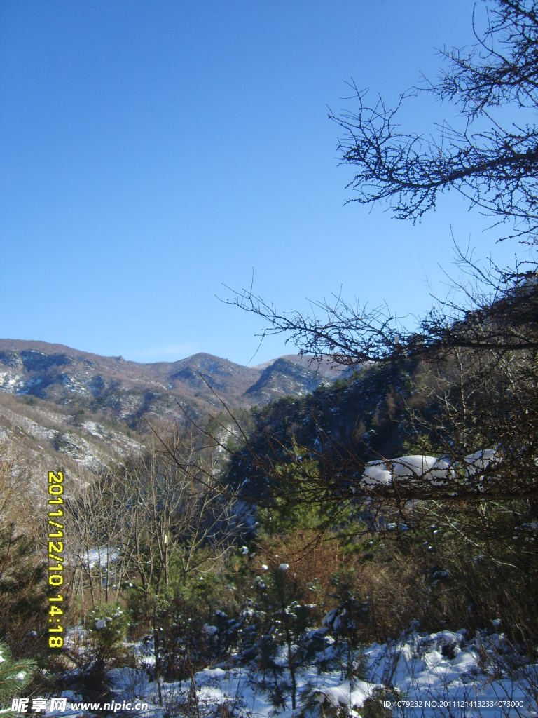 秦岭初雪