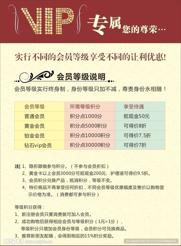 VIP海报