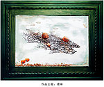 贝壳拼贴艺术装饰画