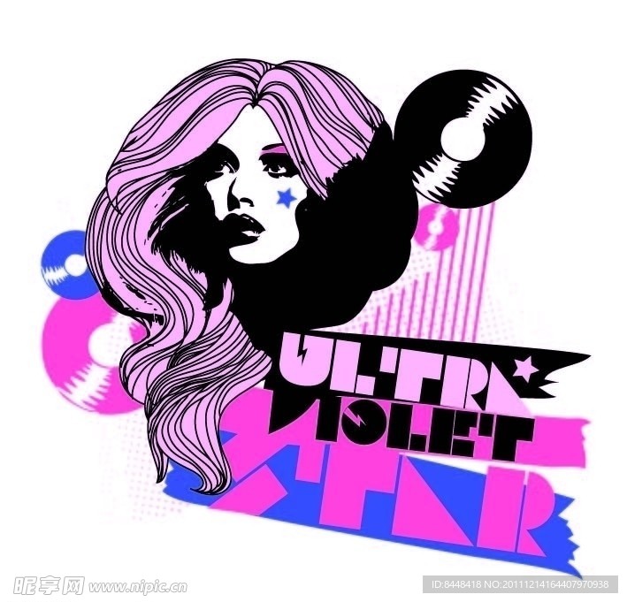 外贸服装印花图案