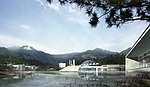 园林景观建筑效果图