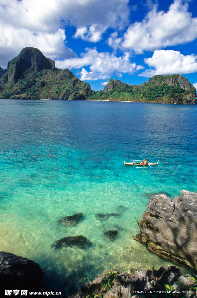 菲律宾巴拉望度假旅游风景