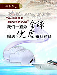 蚕丝被海报