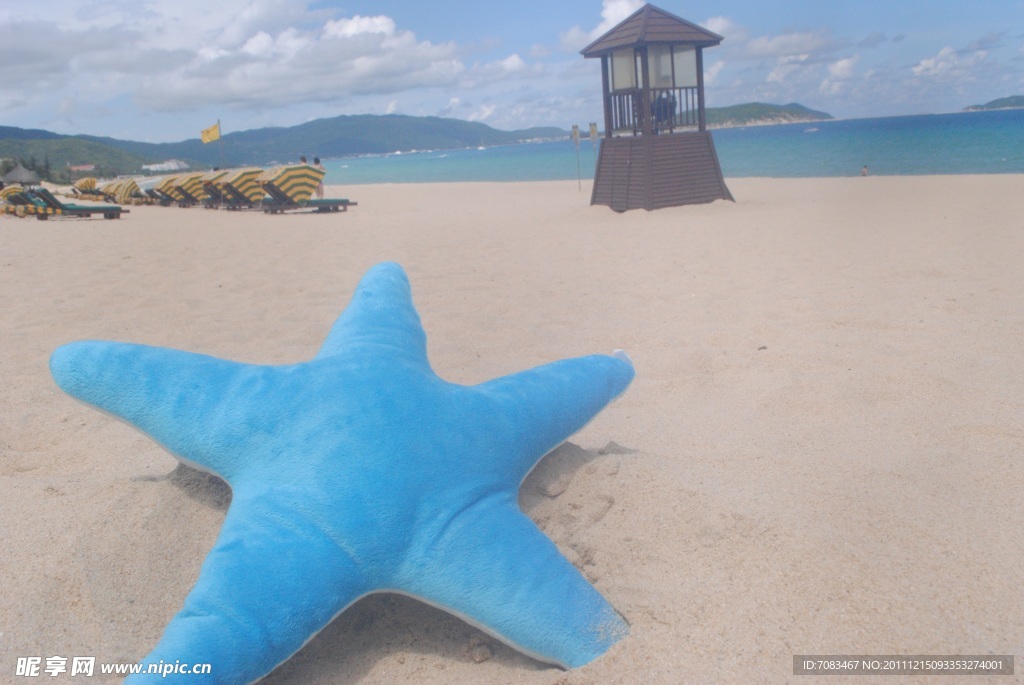 珊瑚礁海洋海星灯塔(非高清)