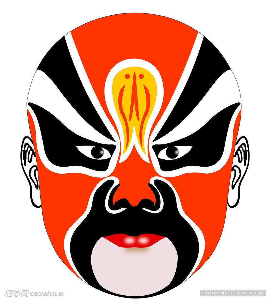 京剧脸谱
