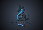 手绘龙年2012