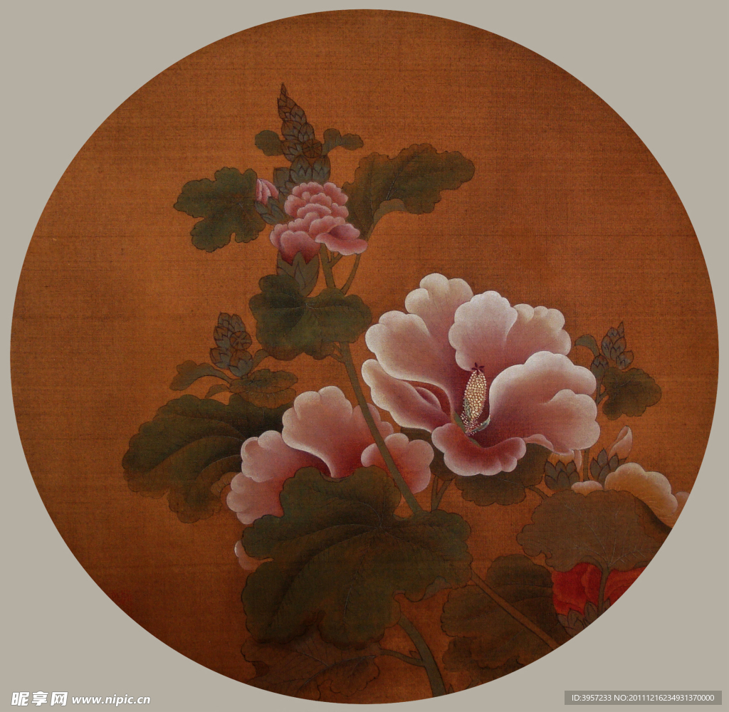 花心 古画