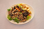 鲅鱼烩饼子