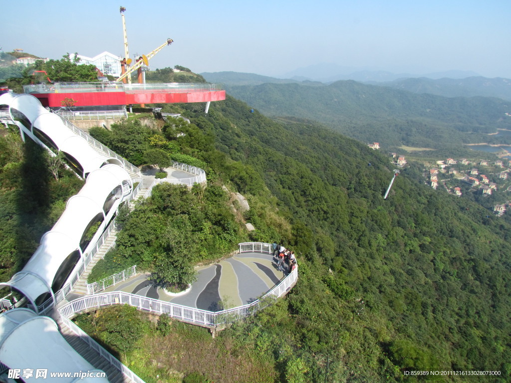 东部华侨城山巅鸟瞰