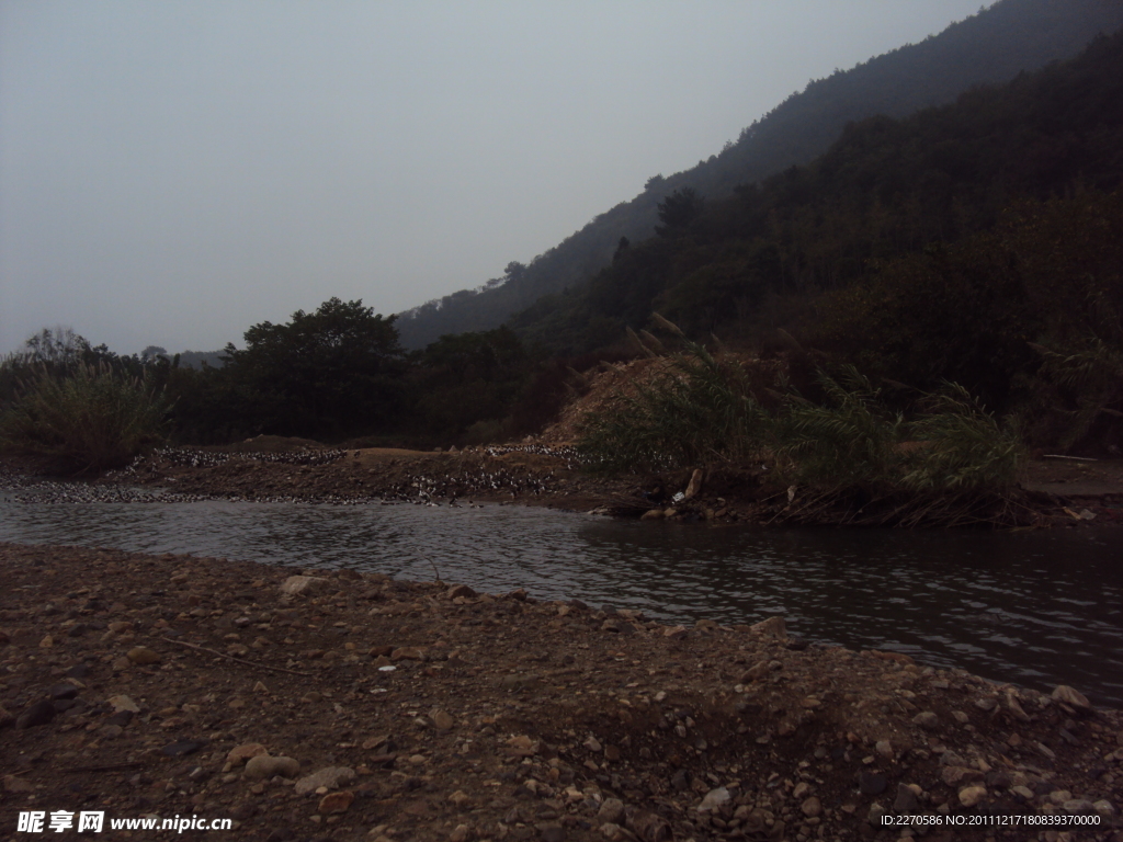 乡间山水风景