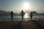 清晨 海边