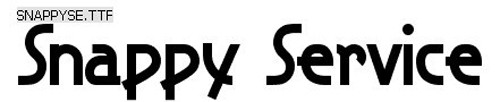 英文字体