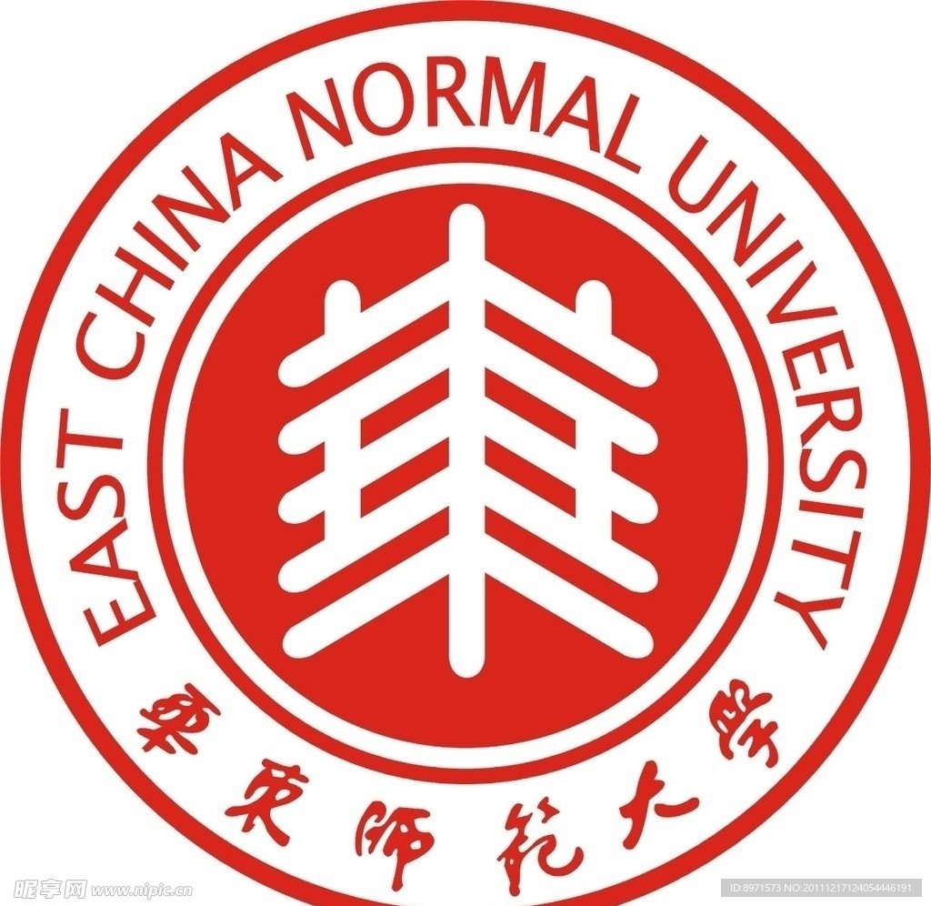 华东师范大学标志