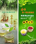 茶的易拉宝