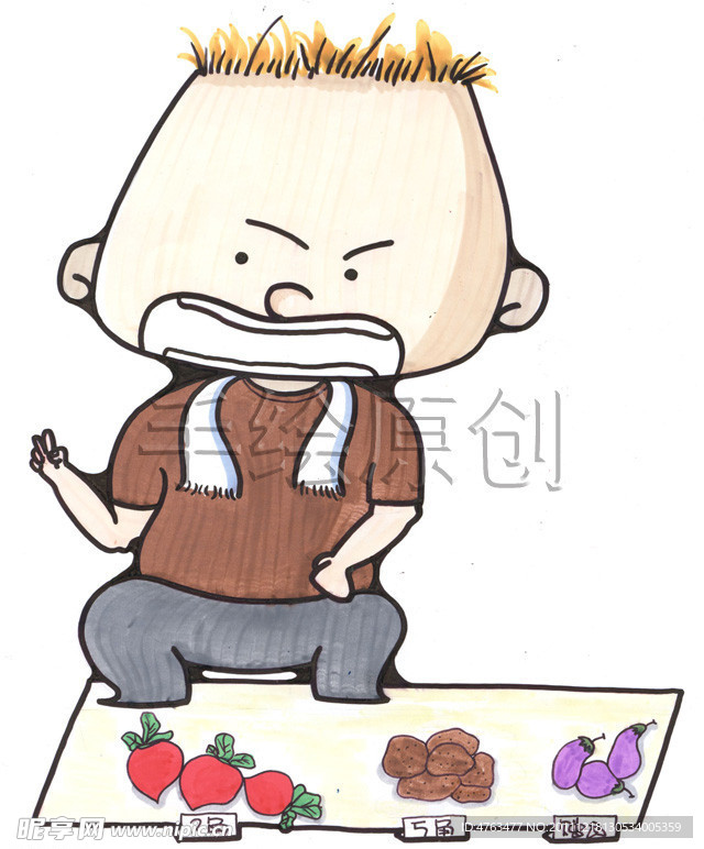 手绘漫画图库