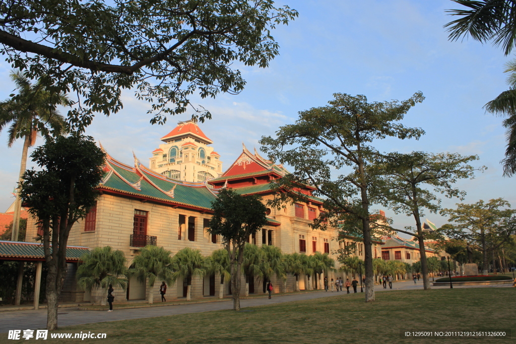 厦门风光 厦门大学