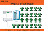 草坪音频设备系统连接配置图