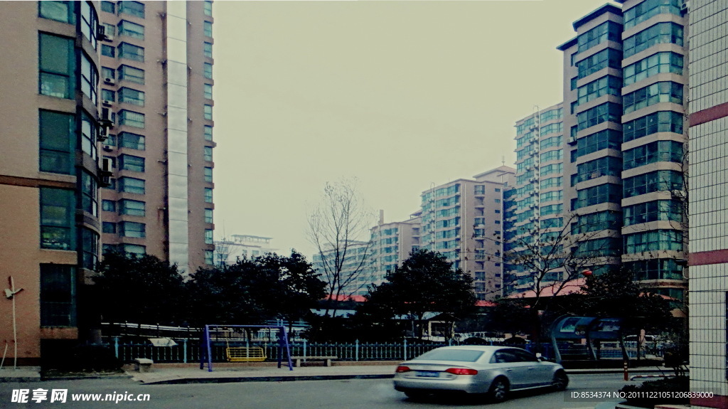 小区的空间