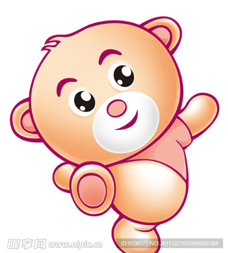 卡通小熊