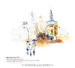 城市插画