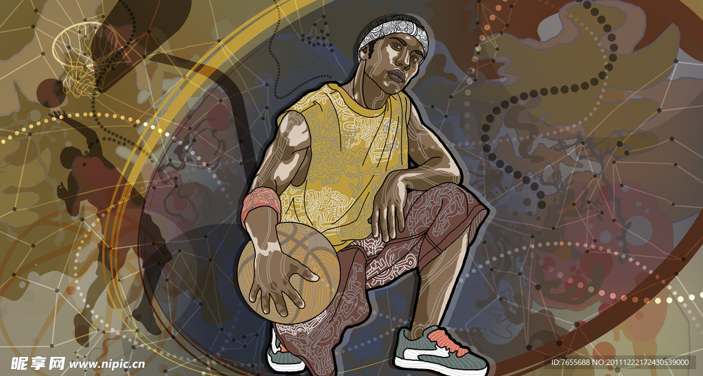 篮球 卡通人物