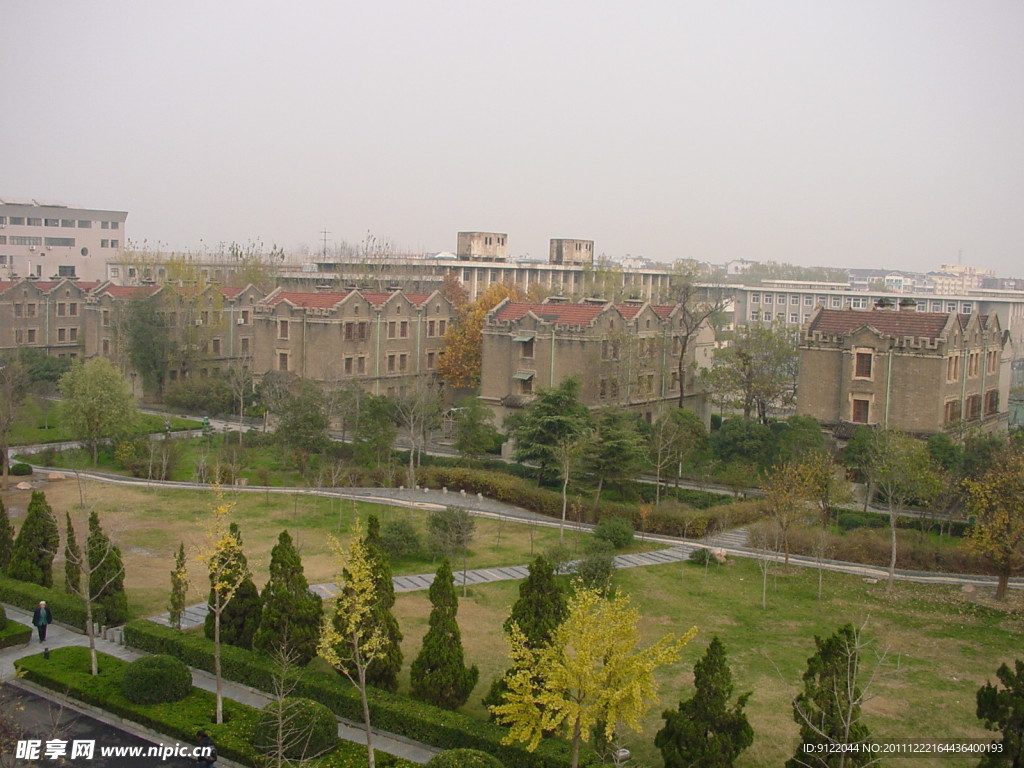 鸟瞰河南大学