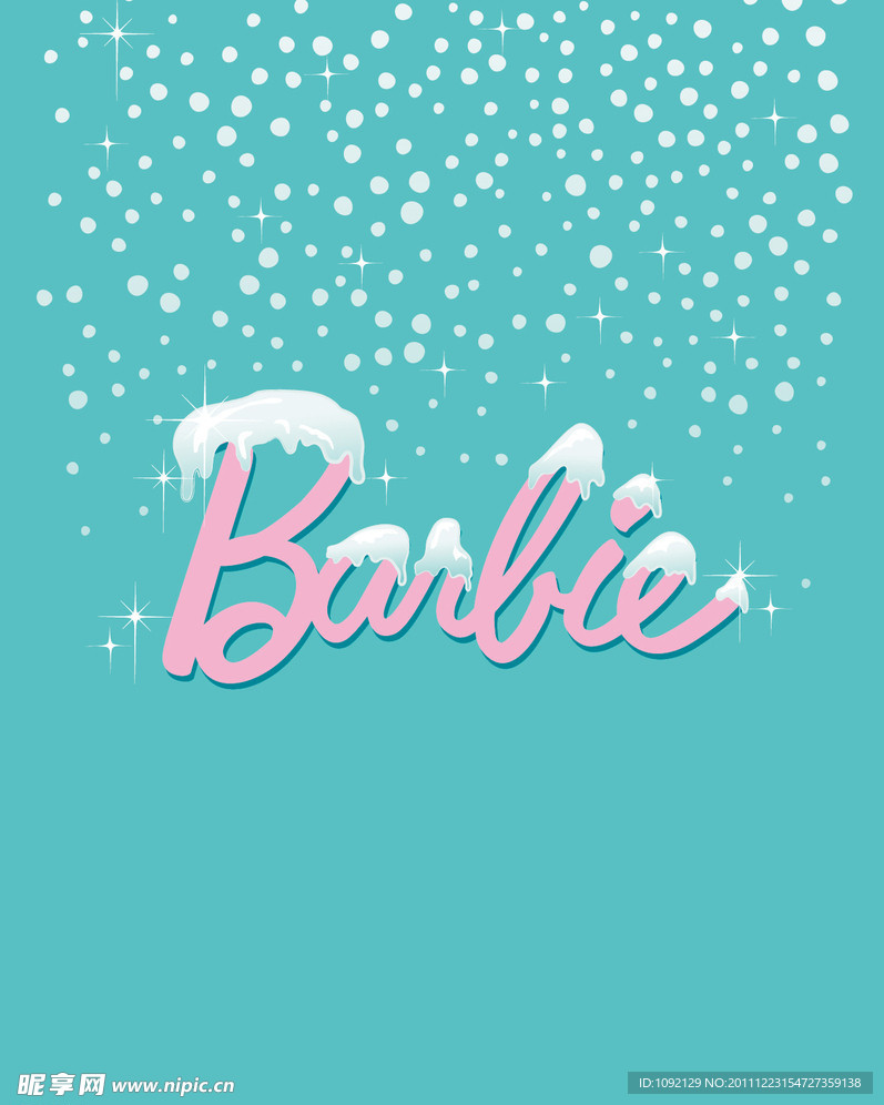 Barbie logo设计