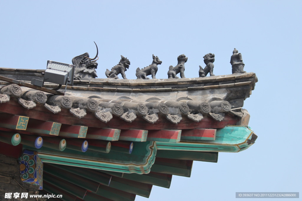 古建筑房檐