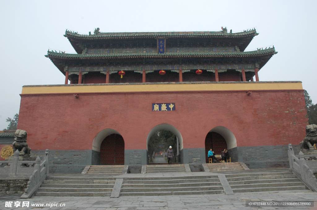 登封中岳庙风景