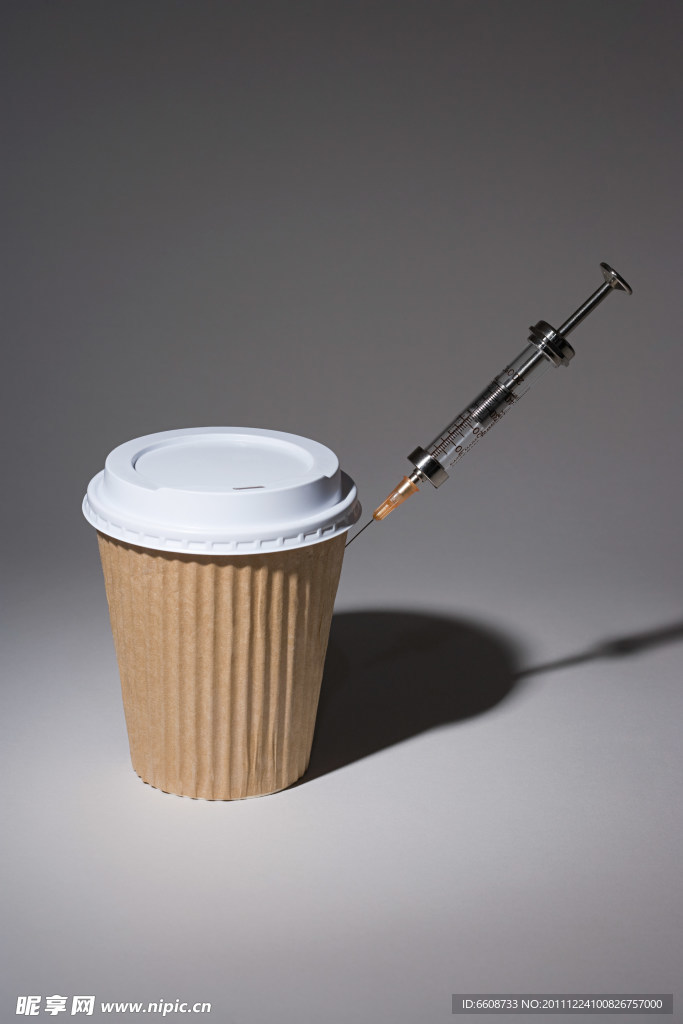咖啡杯 注射器
