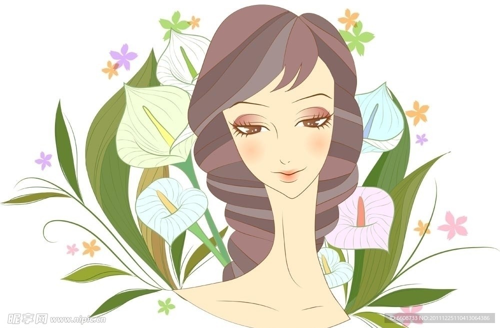 时尚美女白领