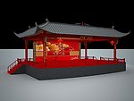 仿古新年舞台
