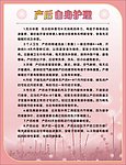医院产科宣传栏
