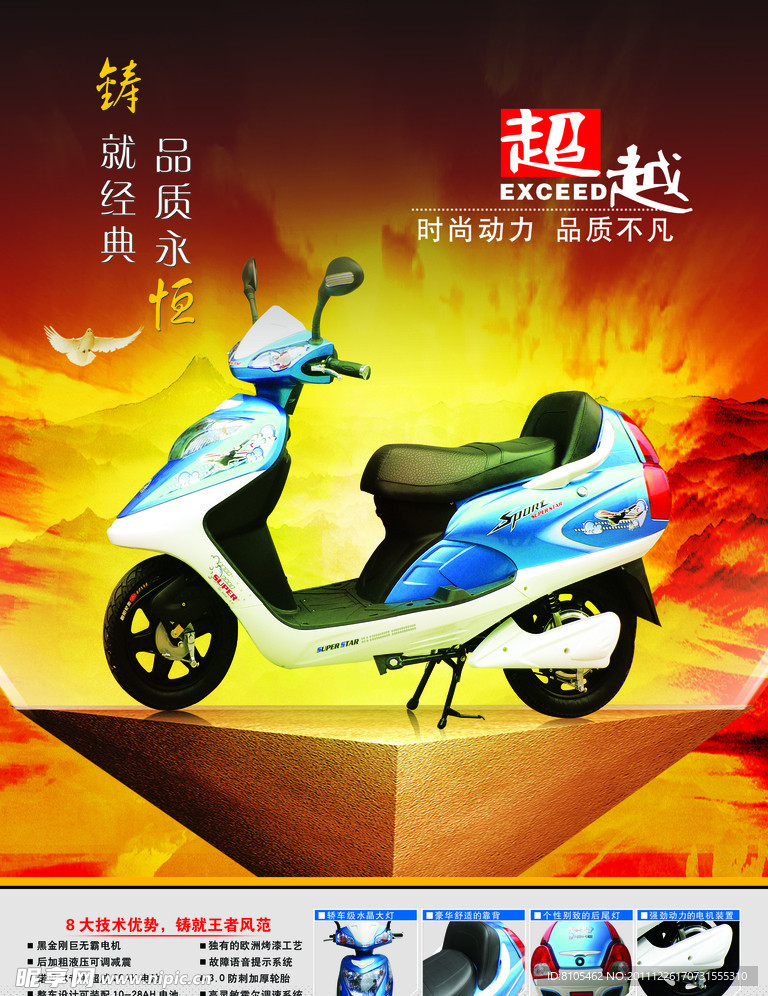电动车海报